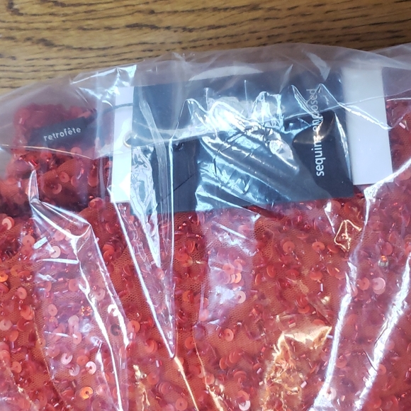 NWT Retrofete Yael Sequin Mini Dress Size Small - Picture 6 of 6